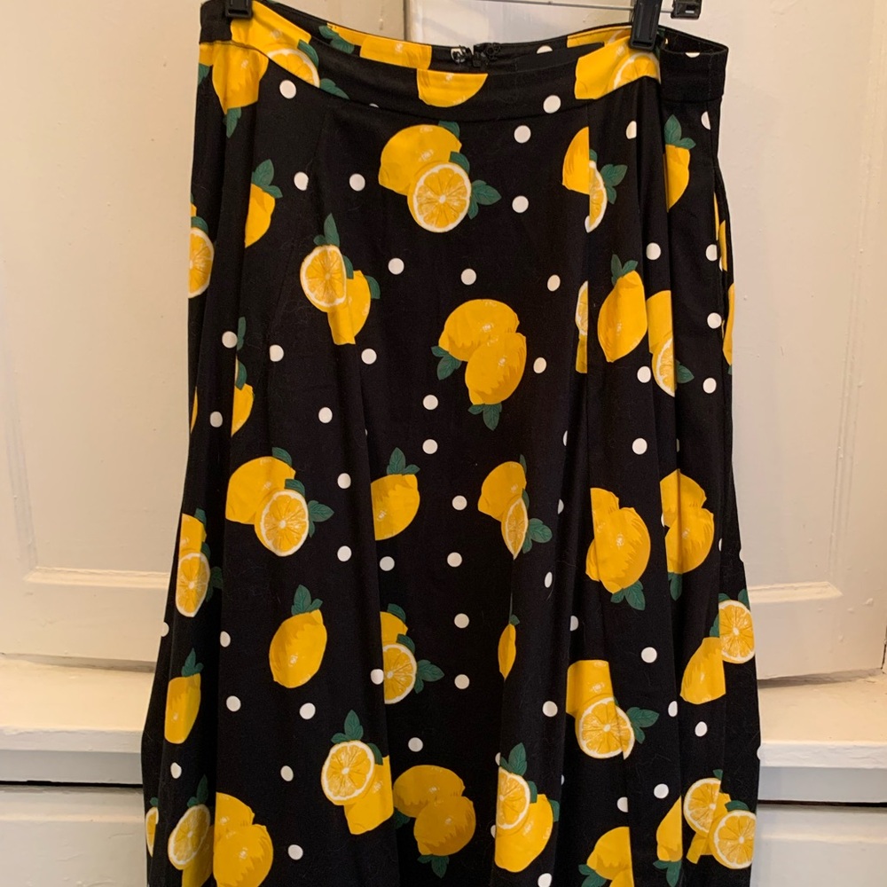 Lemon swing skirt - Collectif - size Large